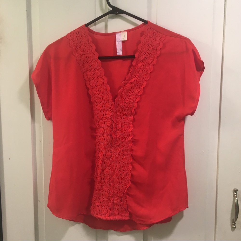 Poppy Red Alya Small Bouse